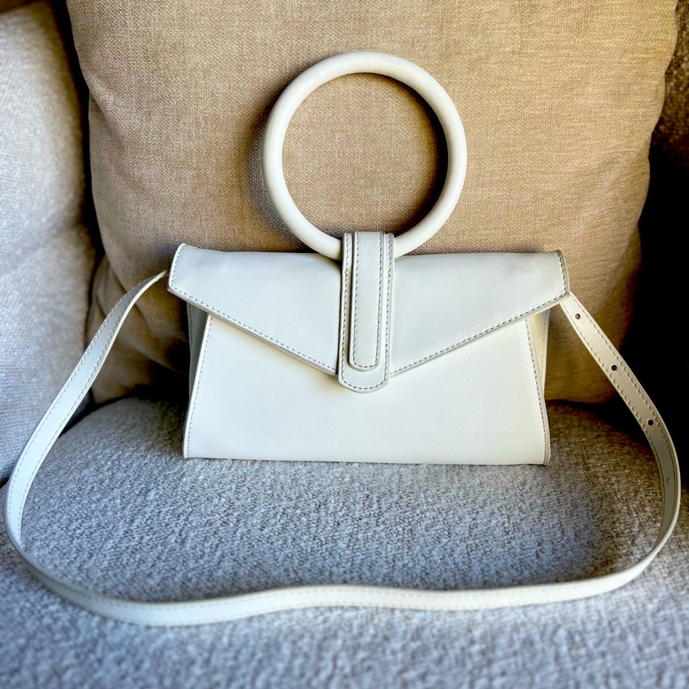 White Evening Bag